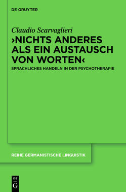 ›Nichts anderes als ein Austausch von Worten‹ von Scarvaglieri,  Claudio