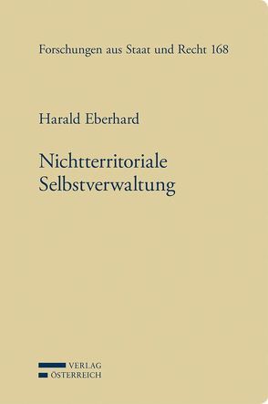 Nichtterritoriale Selbstverwaltung von Eberhard,  Harald