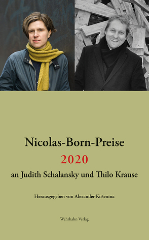 Nicolas-Born-Preise 2020 von Košenina,  Alexander, Krause,  Thilo, Schalansky,  Judith