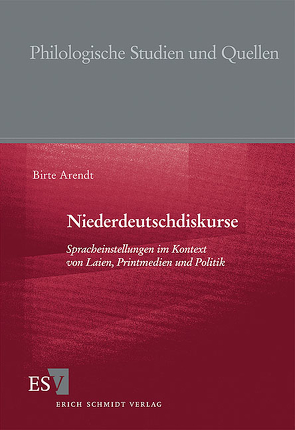 Niederdeutschdiskurse von Arendt,  Birte