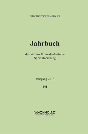 Niederdeutsches Jahrbuch. von Verein für niederdeutsche Sprachforschung