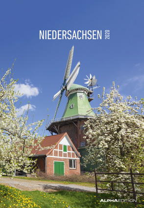 Niedersachsen 2020 – Bildkalender (24 x 34) – Landschaftskalender – Regionalkalender – Wandkalender von ALPHA EDITION