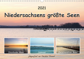 Niedersachsens größte Seen (Wandkalender 2021 DIN A3 quer) von Bienert,  Christine