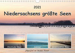 Niedersachsens größte Seen (Wandkalender 2021 DIN A4 quer) von Bienert,  Christine