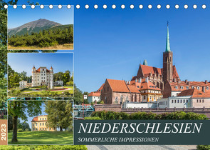 NIEDERSCHLESIEN Sommerliche Impressionen (Tischkalender 2023 DIN A5 quer) von Viola,  Melanie