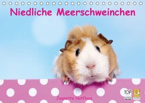 Niedliche Meerschweinchen (Tischkalender 2019 DIN A5 quer) von Hutfluss,  Jeanette