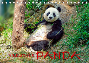 Niedlicher Panda (Tischkalender 2023 DIN A5 quer) von Roder,  Peter