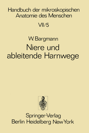 Niere und ableitende Harnwege von Bargmann,  Wolfgang