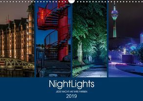 NightLights (Wandkalender 2019 DIN A3 quer) von Muß,  Jürgen