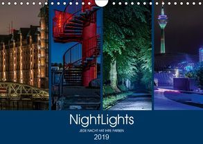 NightLights (Wandkalender 2019 DIN A4 quer) von Muß,  Jürgen
