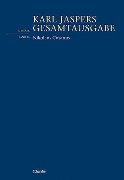 Nikolaus Cusanus von Jaspers,  Karl, Ratzsch,  Tolga