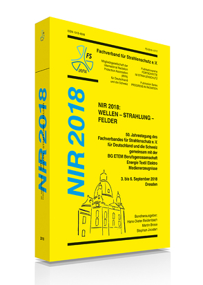 NIR 2018: Wellen – Strahlung – Felder von Brose,  Martin, Fachverband f. Strahlenschutz e.V., Joosten,  Stephan, Reidenbach,  Hans-Dieter