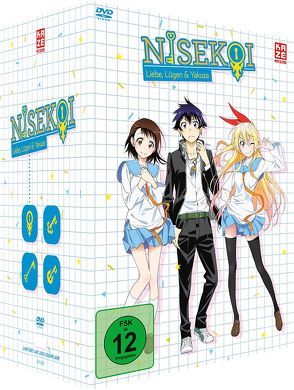 Nisekoi – DVD Box 1 (2 DVDs) + Sammelschuber von Shinbo,  Akiyuki, Tatsuwa,  Naoyuki