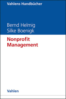 Nonprofit Management von Boenigk,  Silke, Helmig,  Bernd