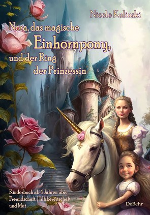 Nora, das magische Einhornpony, und der Ring der Prinzessin – Kinderbuch ab 4 Jahren über Freundschaft, Hilfsbereitschaft und Mut von Kulinski,  Nicole