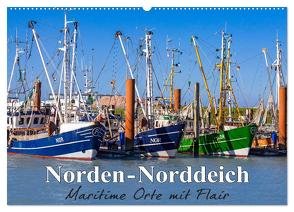 Norden-Norddeich. Maritime Orte mit Flair (Wandkalender 2024 DIN A2 quer), CALVENDO Monatskalender von Dreegmeyer,  Andrea