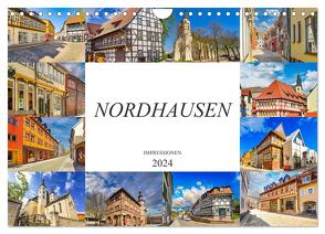 Nordhausen Impressionen (Wandkalender 2024 DIN A4 quer), CALVENDO Monatskalender von Meutzner,  Dirk