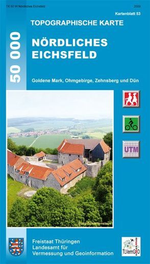 NÖRDLICHES EICHSFELD mit Goldene Mark, Ohmgebirge, Zehnsberg und Dün