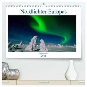 Nordlichter Europas (hochwertiger Premium Wandkalender 2024 DIN A2 quer), Kunstdruck in Hochglanz von Alicke,  Björn