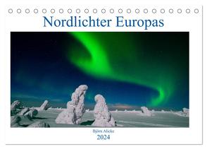 Nordlichter Europas (Tischkalender 2024 DIN A5 quer), CALVENDO Monatskalender von Alicke,  Björn