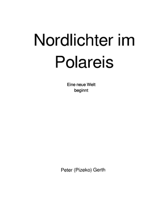 Nordlichter im Polareis von Gerth,  Peter Künstlername:Pizeko