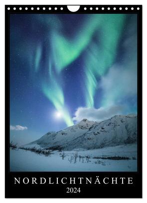 Nordlichtnächte (Wandkalender 2024 DIN A4 hoch), CALVENDO Monatskalender von Worm,  Sebastian