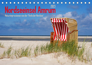 Nordseeinsel Amrum (Tischkalender 2023 DIN A5 quer) von DESIGN Photo + PhotoArt,  AD, Dölling,  Angela