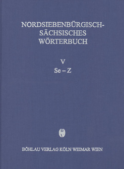 Nordsiebenbürgisch-Sächsisches Wörterbuch, Band I-V von Richter,  Gisela