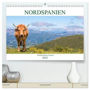 Nordspanien – Wunderschönes Asturien (hochwertiger Premium Wandkalender 2024 DIN A2 quer), Kunstdruck in Hochglanz von pixs:sell,  pixs:sell