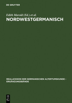 Nordwestgermanisch von Marold,  Edith, Zimmermann,  Christiane