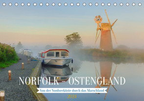 Norfolk – Ostengland: Von der Nordseeküste durch das Marschland (Tischkalender 2024 DIN A5 quer), CALVENDO Monatskalender von Kruse,  Joana