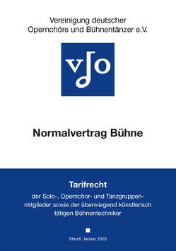 Normalvertrag Bühne