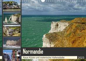 Normandie – Raue Küste und malerische Hafenstädte (Wandkalender 2023 DIN A3 quer) von Liedtke Reisefotografie,  Silke
