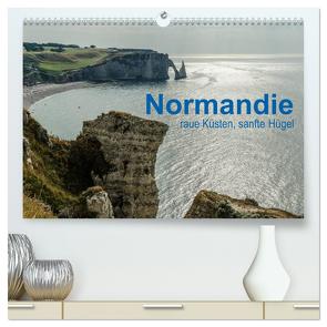 Normandie – raue Küsten, sanfte Hügel (hochwertiger Premium Wandkalender 2024 DIN A2 quer), Kunstdruck in Hochglanz von Blome,  Dietmar