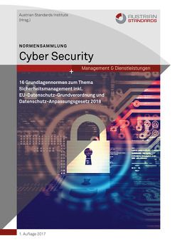 Normensammlung Cyber Security von Austrian Standards Institute