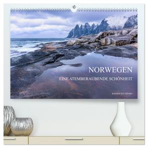 NORWEGEN – EINE ATEMBERAUBENDE SCHÖNHEIT (hochwertiger Premium Wandkalender 2024 DIN A2 quer), Kunstdruck in Hochglanz von Kuczinski,  Rainer