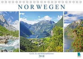 Norwegen: Fjorde, Wald und Mitternachtssonne (Tischkalender 2018 DIN A5 quer) von CALVENDO