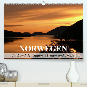 Norwegen – Im Land der Sagen, Mythen und Trolle (Premium, hochwertiger DIN A2 Wandkalender 2023, Kunstdruck in Hochglanz) von Stanzer,  Elisabeth