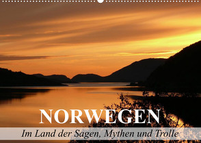 Norwegen – Im Land der Sagen, Mythen und Trolle (Wandkalender 2023 DIN A2 quer) von Stanzer,  Elisabeth