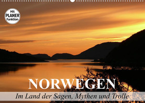 Norwegen. Im Land der Sagen, Mythen und Trolle (Wandkalender 2023 DIN A2 quer) von Stanzer,  Elisabeth