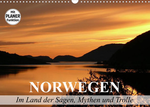 Norwegen. Im Land der Sagen, Mythen und Trolle (Wandkalender 2023 DIN A3 quer) von Stanzer,  Elisabeth