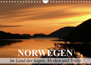 Norwegen – Im Land der Sagen, Mythen und Trolle (Wandkalender 2023 DIN A4 quer) von Stanzer,  Elisabeth