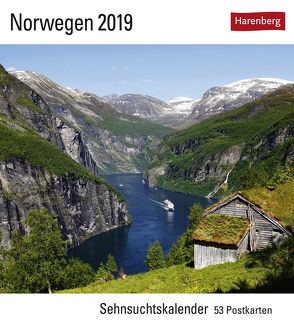 Norwegen – Kalender 2019 von Harenberg, Härtrich,  Thomas