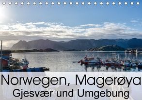 Norwegen Magerøya-Halbinsel: Gjesvær und Umgebung (Tischkalender 2018 DIN A5 quer) von Wiedmann,  Benjamin