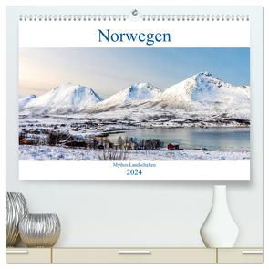 Norwegen – Mythos Landschaften (hochwertiger Premium Wandkalender 2024 DIN A2 quer), Kunstdruck in Hochglanz von AkremaFotoArt,  AkremaFotoArt