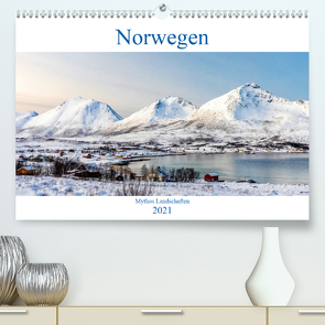 Norwegen – Mythos Landschaften (Premium, hochwertiger DIN A2 Wandkalender 2021, Kunstdruck in Hochglanz) von AkremaFotoArt