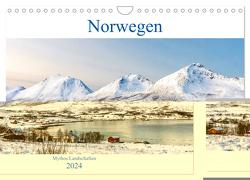 Norwegen – Mythos Landschaften (Wandkalender 2024 DIN A4 quer), CALVENDO Monatskalender von AkremaFotoArt,  AkremaFotoArt