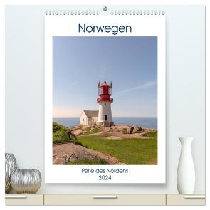 Norwegen – Perle des Nordens (hochwertiger Premium Wandkalender 2024 DIN A2 hoch), Kunstdruck in Hochglanz von Streiparth,  Katrin