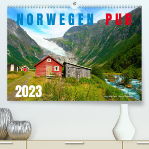 Norwegen PUR (Premium, hochwertiger DIN A2 Wandkalender 2023, Kunstdruck in Hochglanz) von Prescher,  Werner