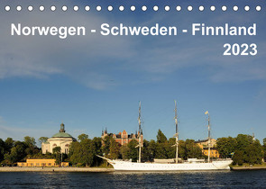 Norwegen – Schweden – Finnland (Tischkalender 2023 DIN A5 quer) von Haardiek,  Clemens